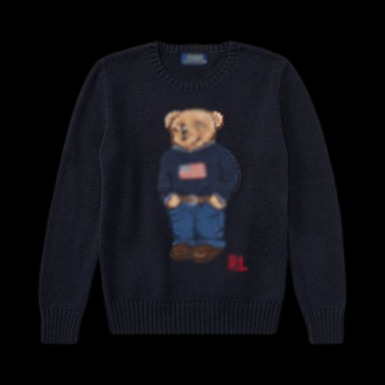 RLPH LAREN BEAR SWEATER